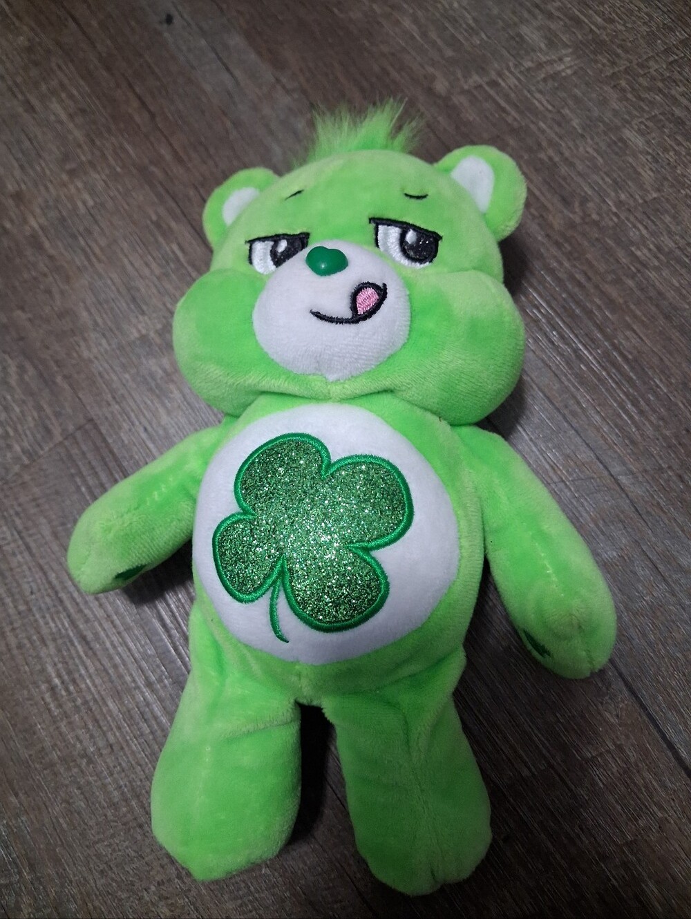 Basic Fun Care Bears Good Luck Bear 9" Plush Stuffed Animal